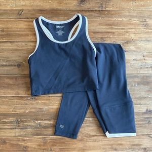 SPLITS59 Set - Leggings and Crop Tank